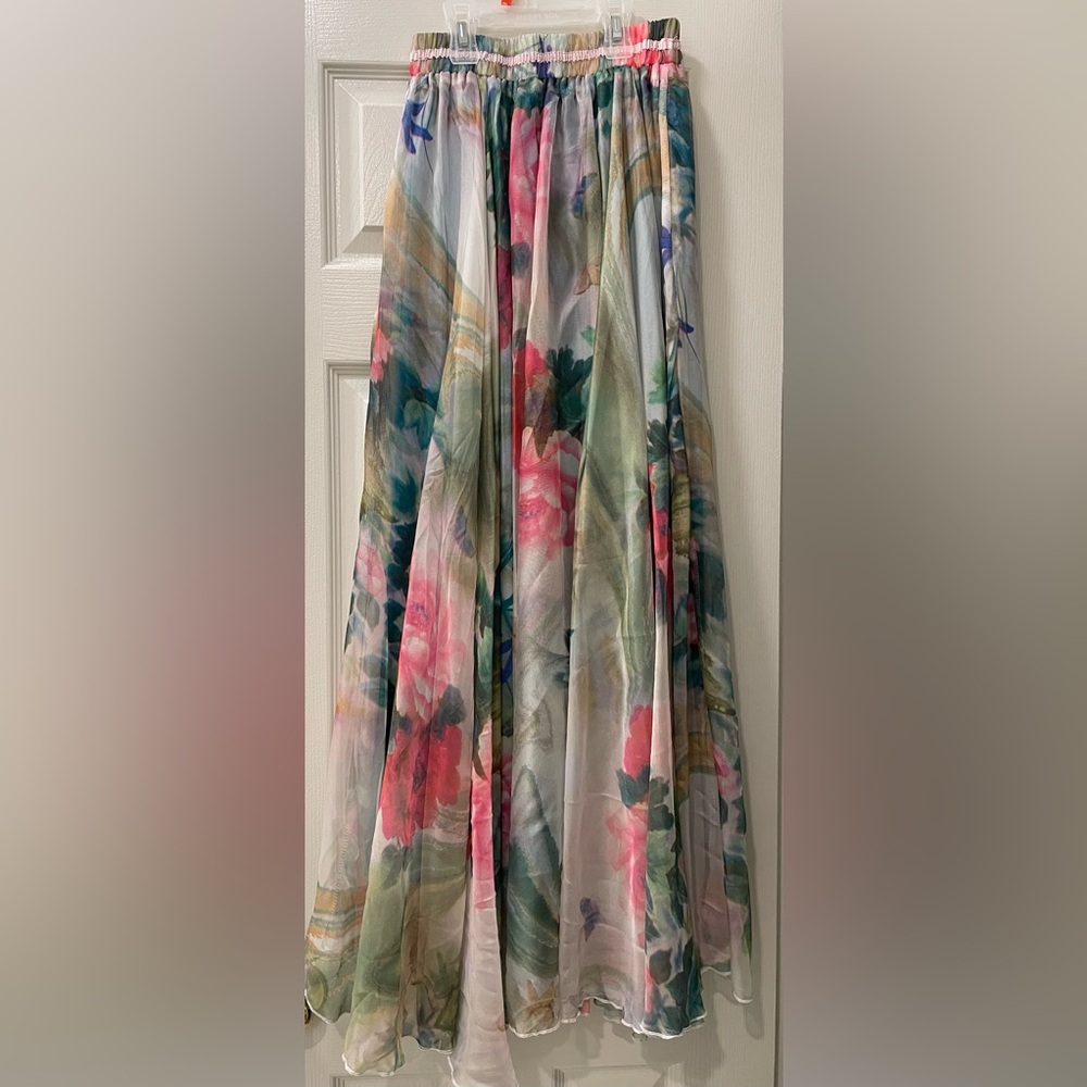 Floral Multicolor Skirt